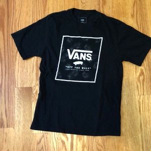 Black vans tee shirt